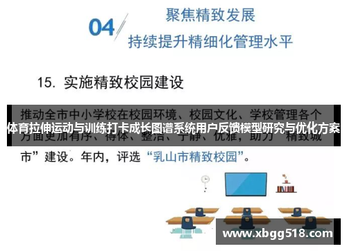 体育拉伸运动与训练打卡成长图谱系统用户反馈模型研究与优化方案